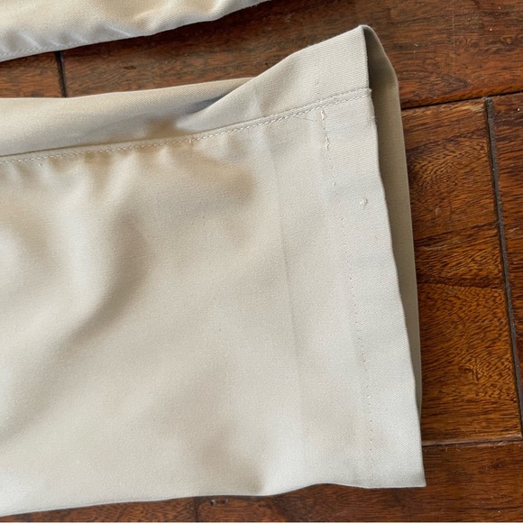 LANDS' END BOY'S IRON KNEE WRINKLE RESISTANT CHINO PANTS CLASSIC khaki - Picture 3 of 10